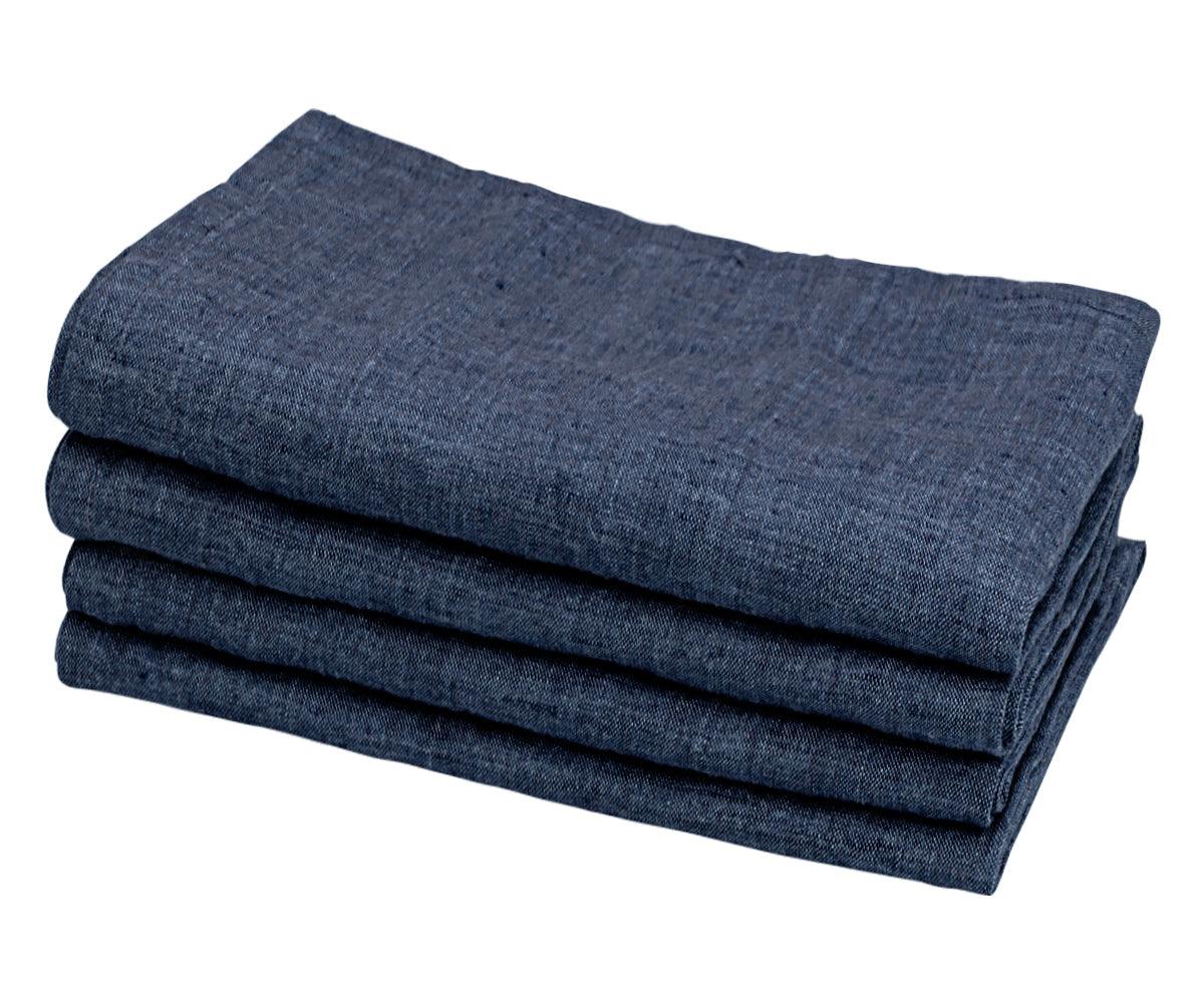Navy Linen Napkins