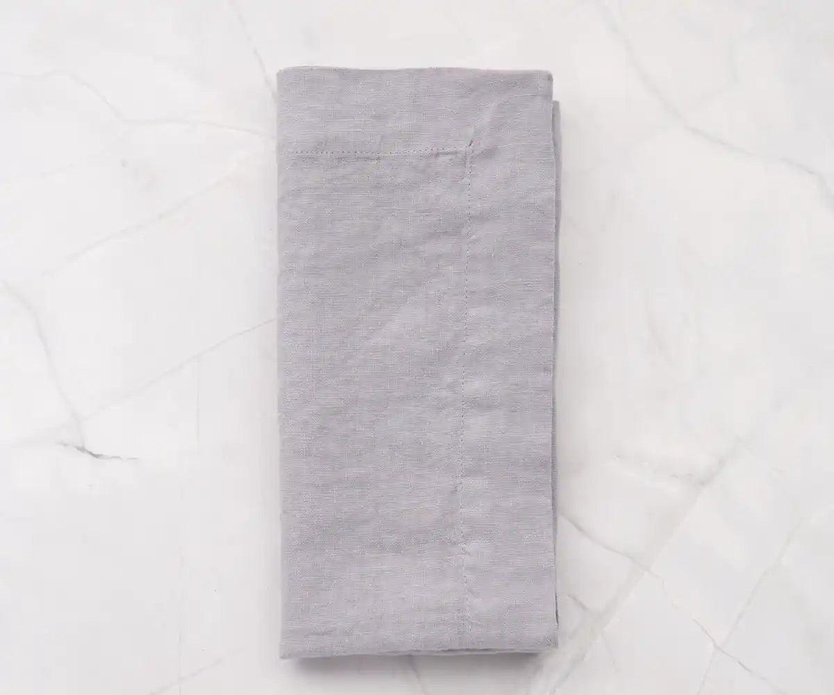 Gray Linen Napkins