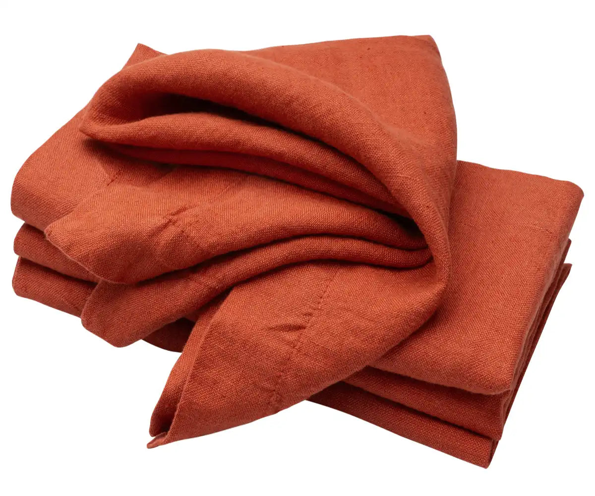Burnt Orange Napkins