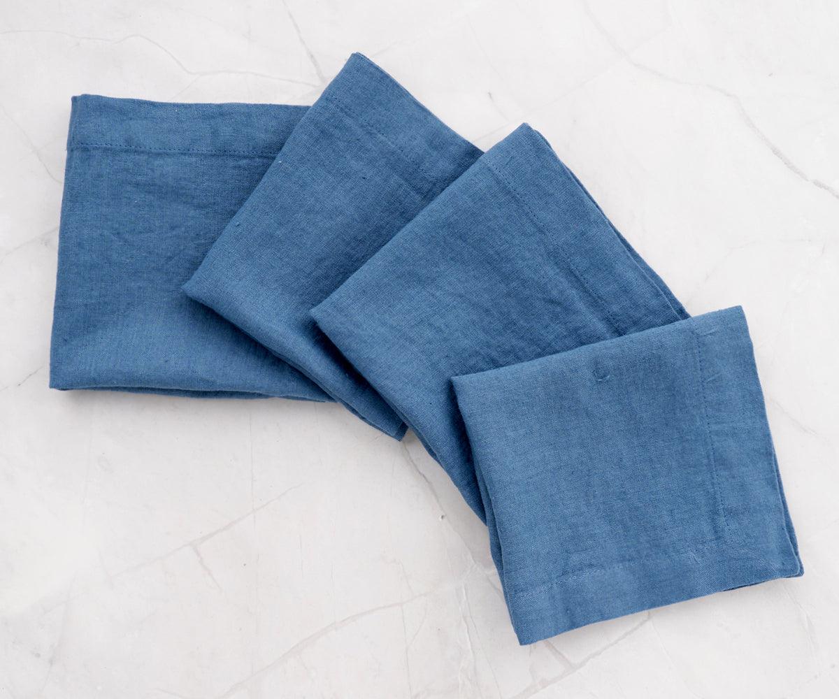 Cocktail Napkins - 100% Pure Linen