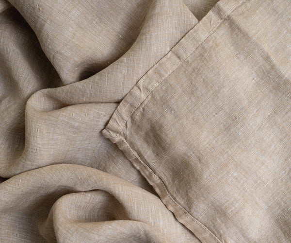 Plain Linen Rectangle Tablecloth