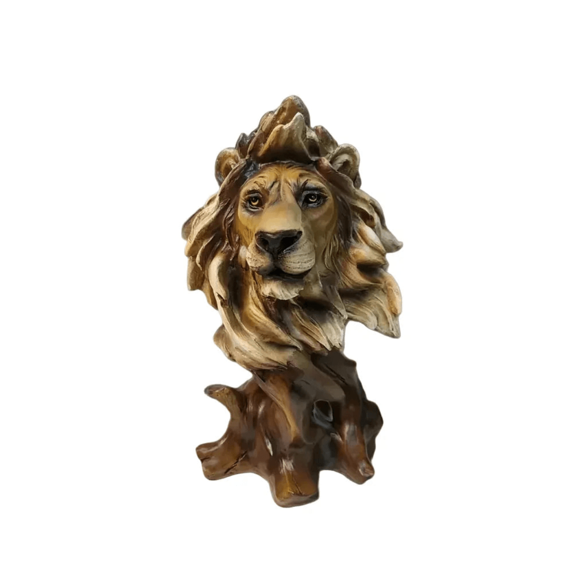 Lion Statue - Majestic Bronze Small