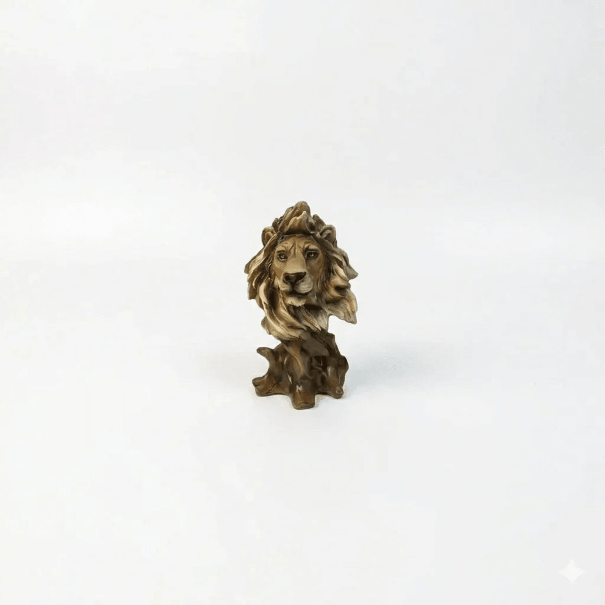 Lion Statue - Majestic Bronze Small