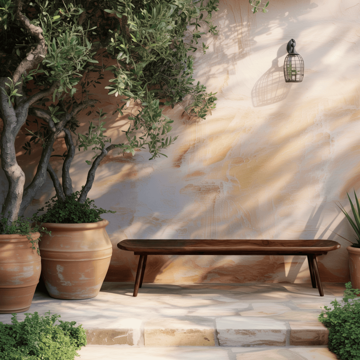 Liora Organic Modern Solid Wood Indoor Bench