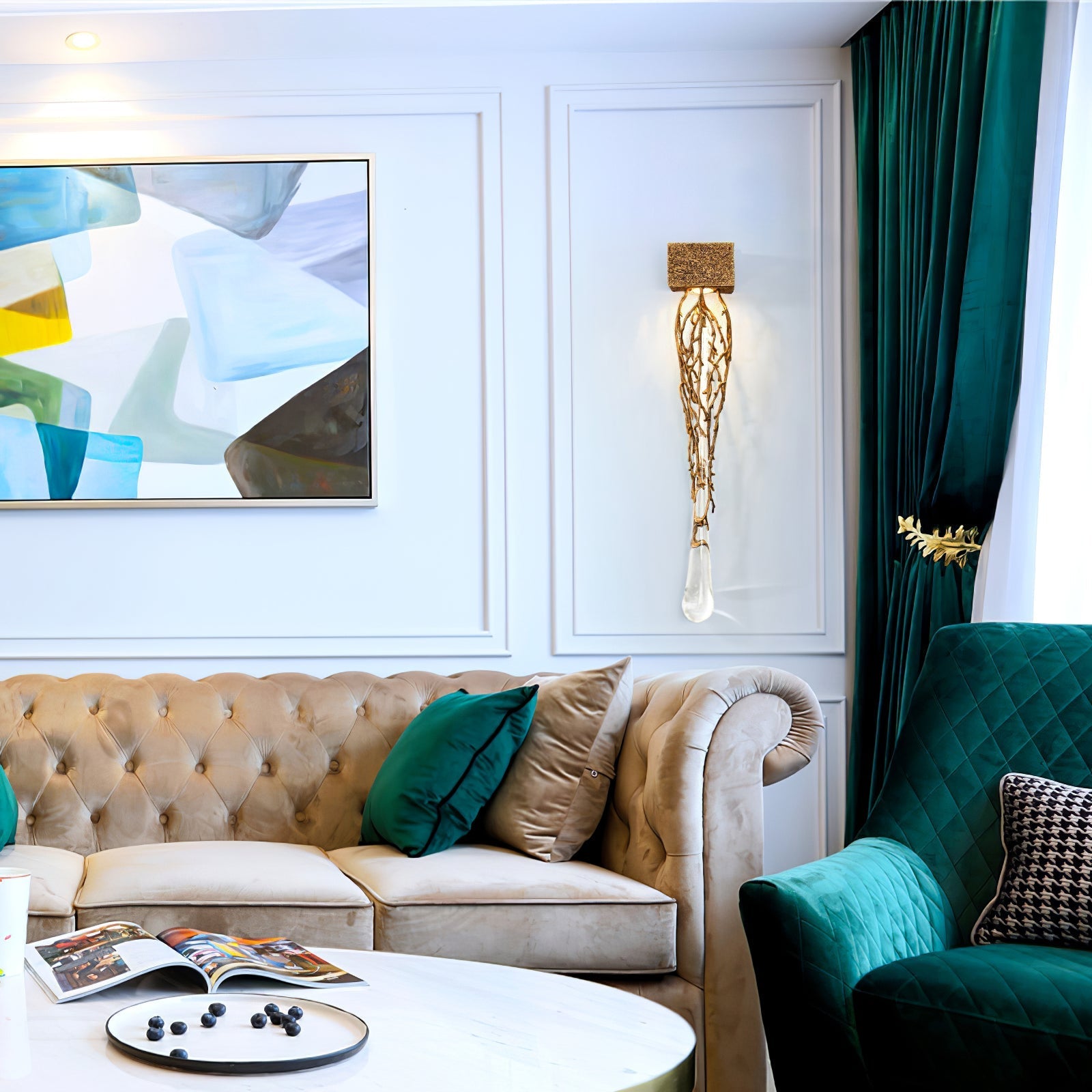 Liquid Drop Wall Lamp