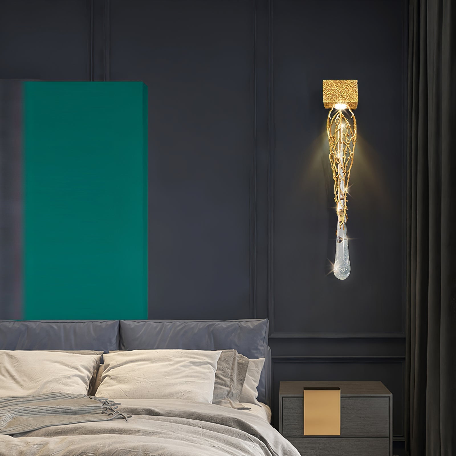 Liquid Drop Wall Lamp