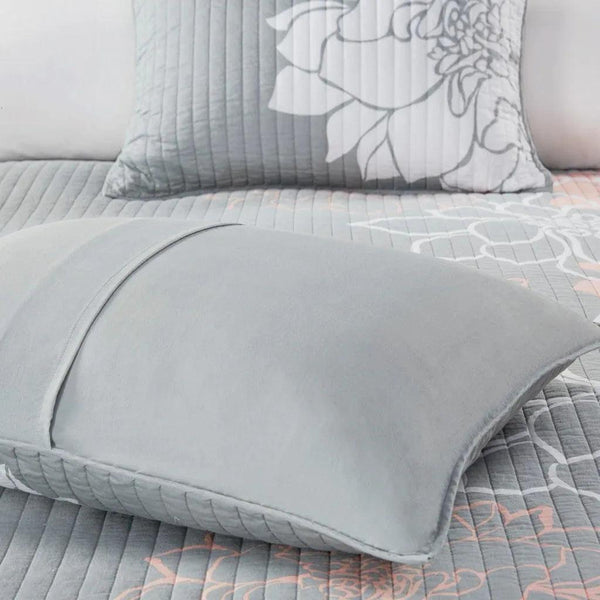 Lola 6 Piece Reversible Cotton Printed Coverlet Set - Gifts for You 'n Me