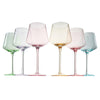 Monet Stemmed Wine Glassware, Set of 6