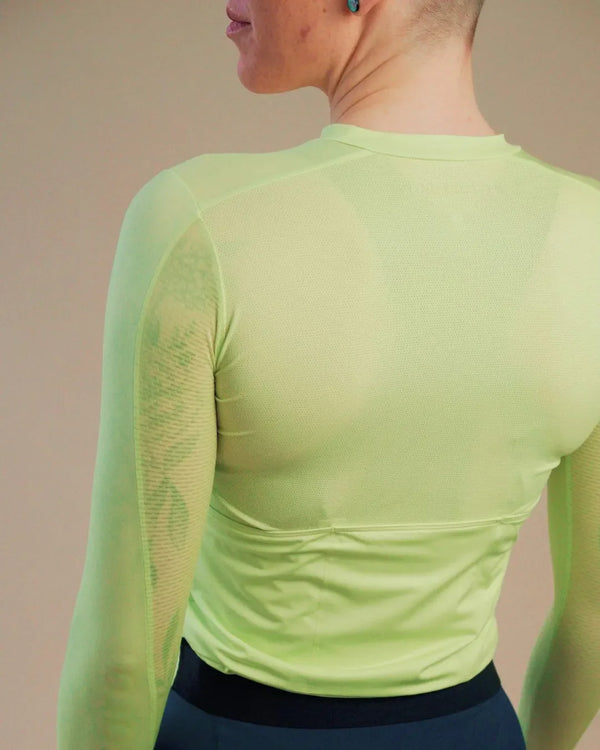 Endurance Long Sleeve Jersey - Key Lime
