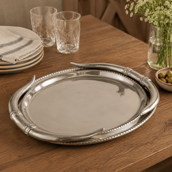 Longhorn Oval Platter