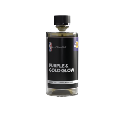 Purple and Gold Glow