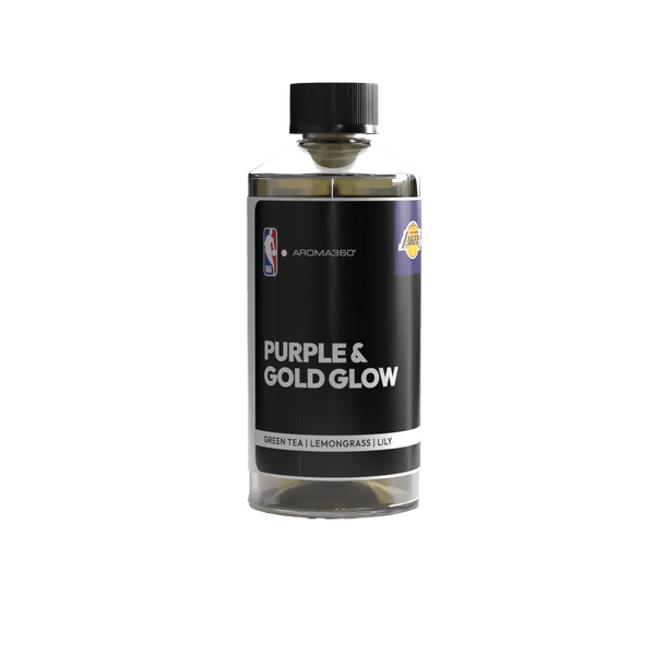 Purple and Gold Glow