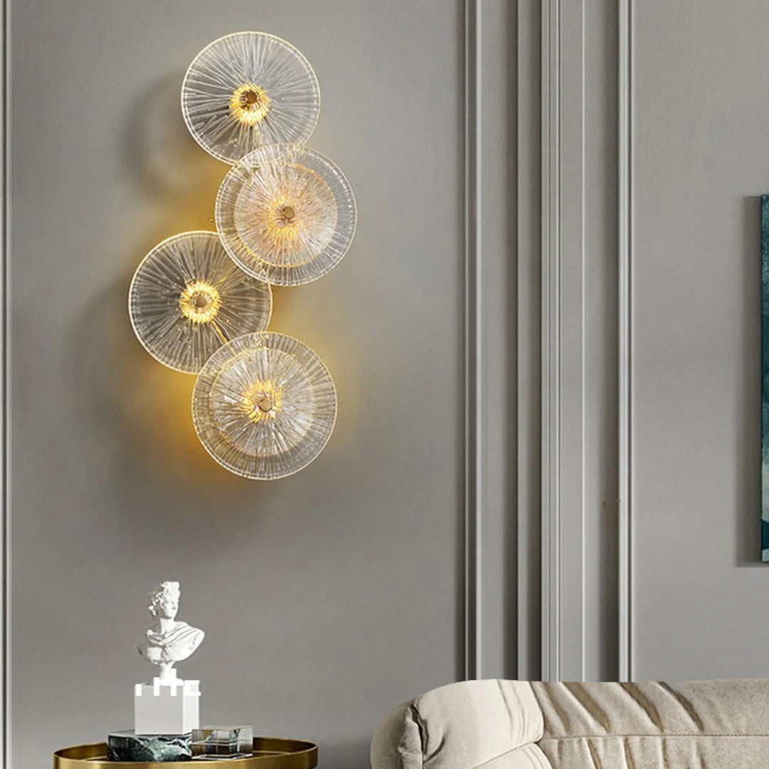 Lotus Leaves Wall Lamp