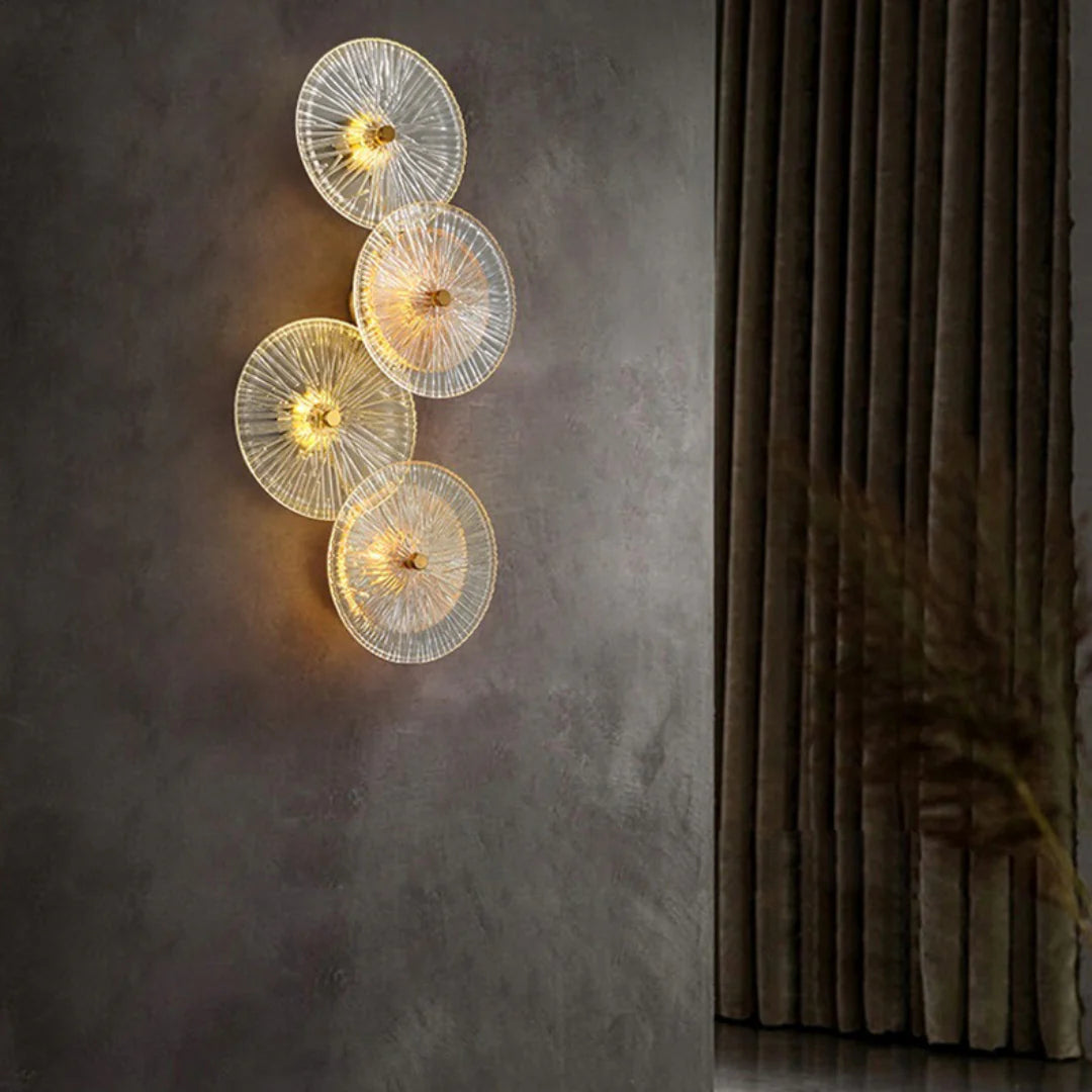 Lotus Leaves Wall Lamp