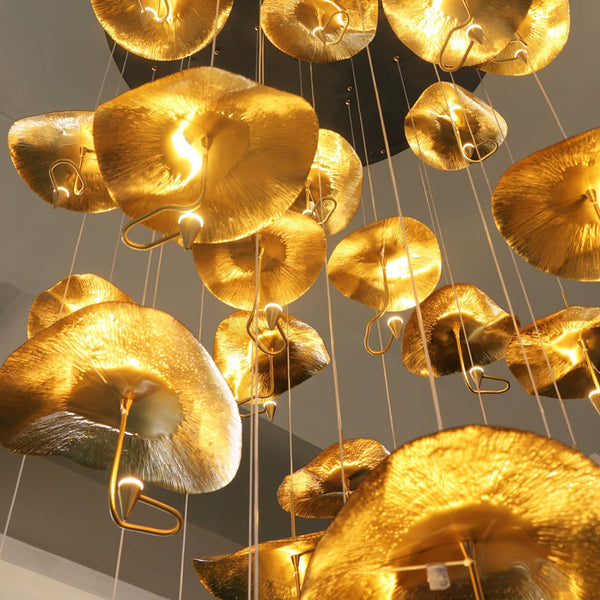 Lotus Leaf Chandelier