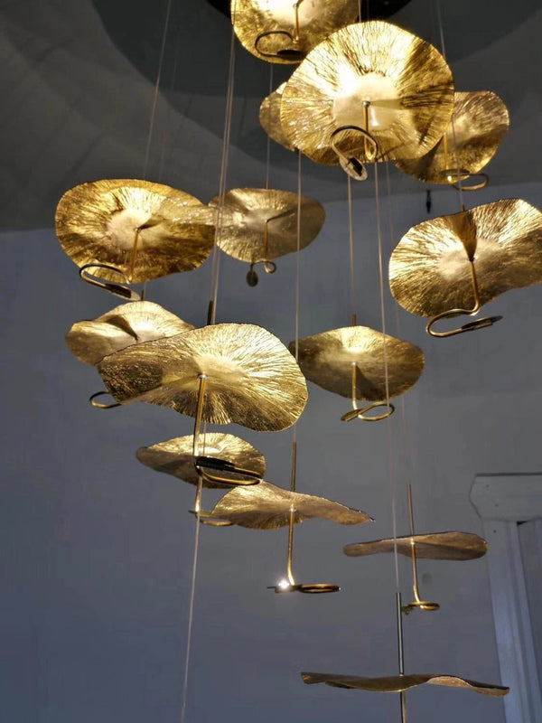 Lotus Leaf Chandelier