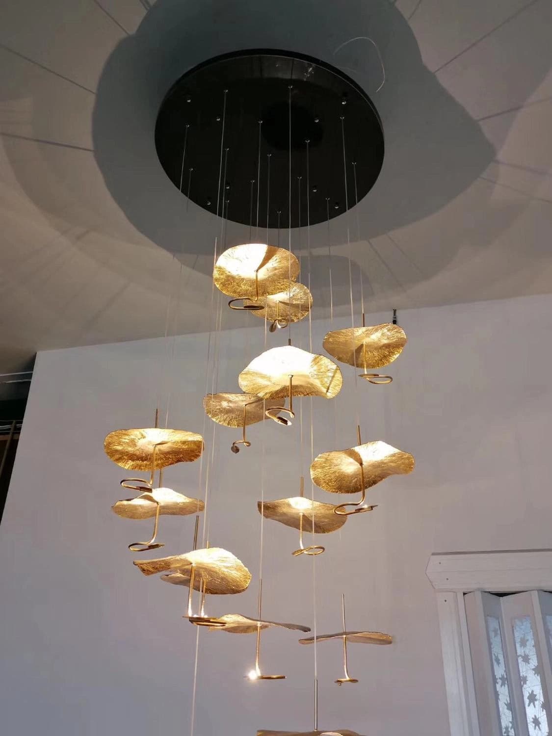 Lotus Leaf Chandelier