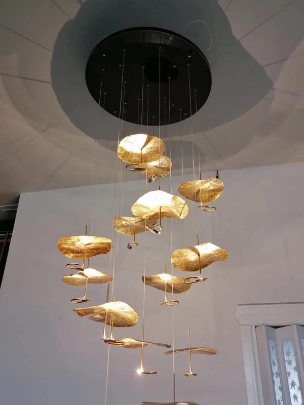 Lotus Leaf Chandelier