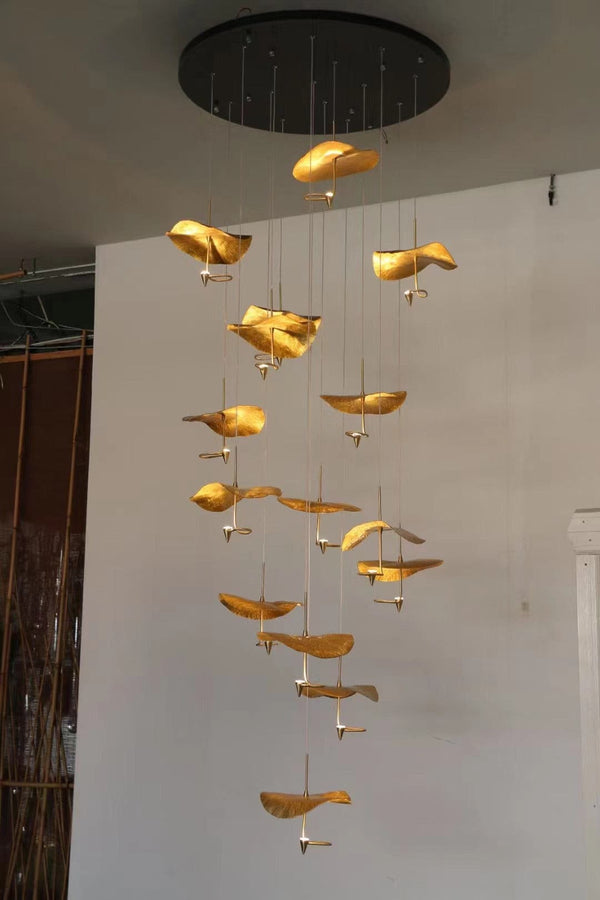 Lotus Leaf Chandelier