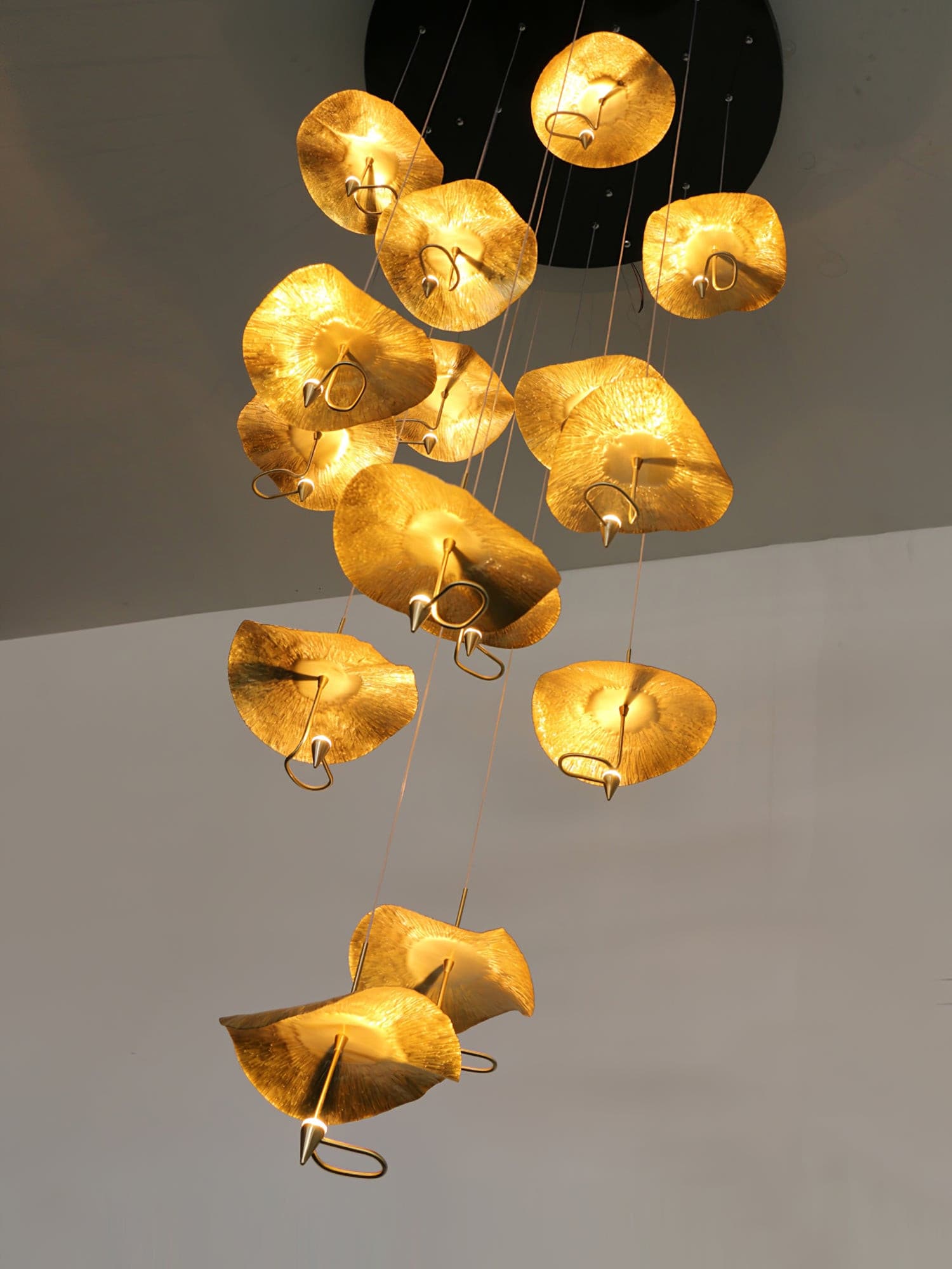 Lotus Leaf Chandelier