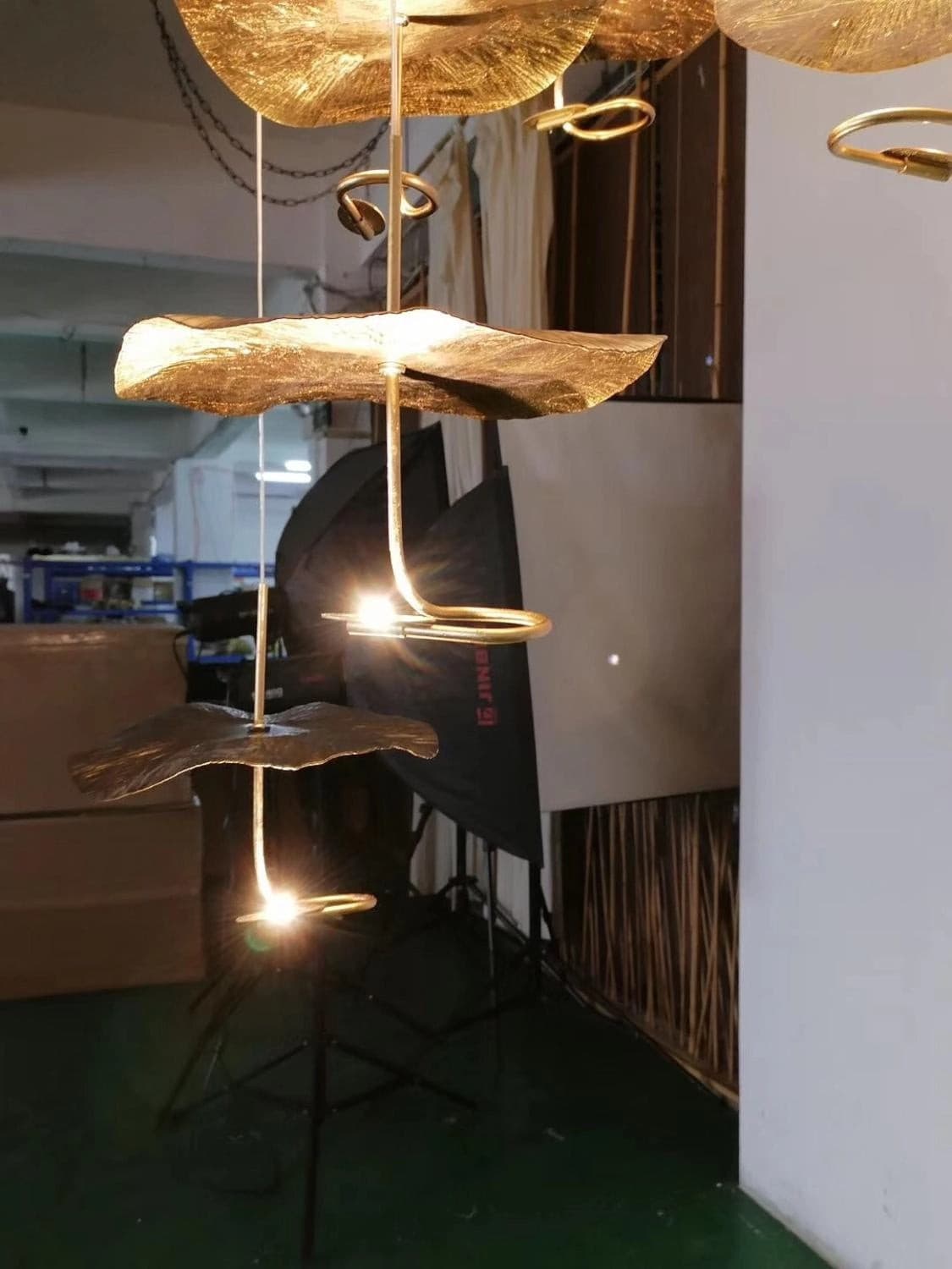 Lotus Leaf Chandelier