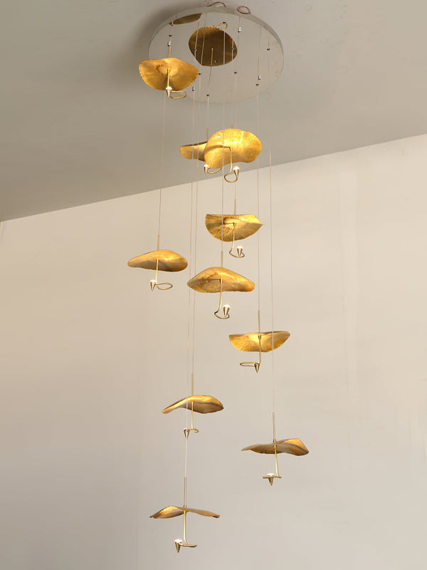 Lotus Leaf Chandelier