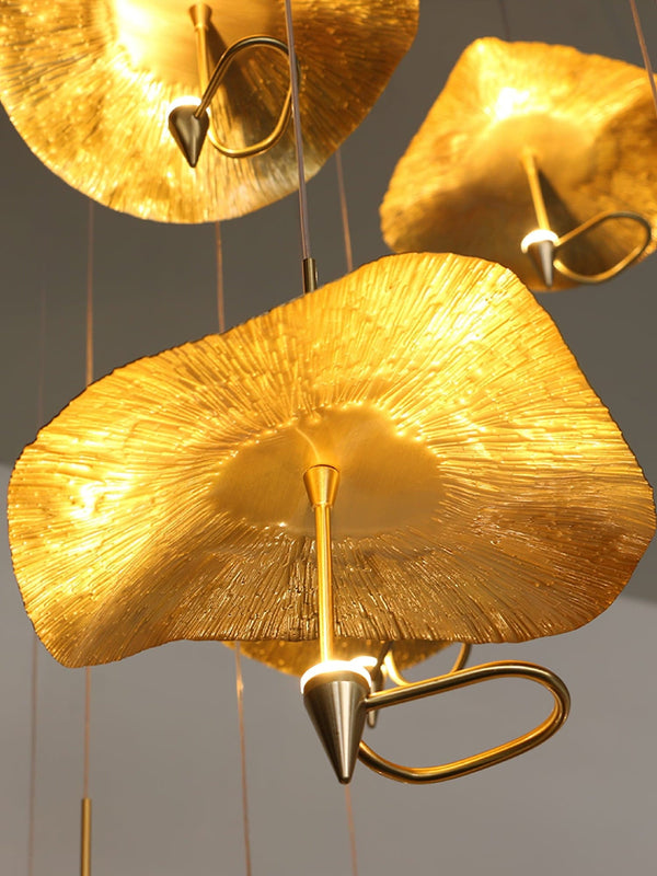 Lotus Leaf Chandelier