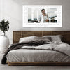 Custom Letter Photo Collage Gift - 12x20" Canvas