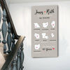 Love Is An Adventure Sign - 10x20 inch Medium Premium Gallery Wrapped / Style 1
