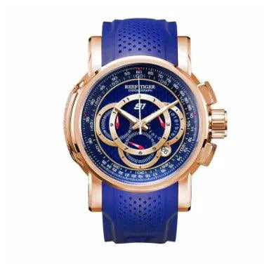 RT Men's Rose Gold Luxury Sport Watch
