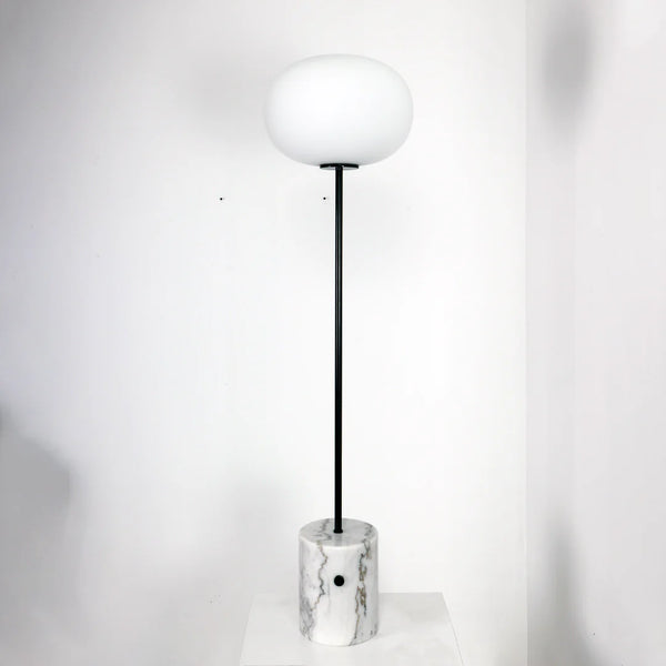 Glass Jwda Marble Floor Lamp