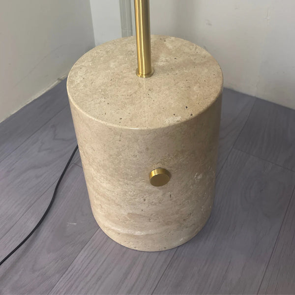 Glass Jwda Marble Floor Lamp