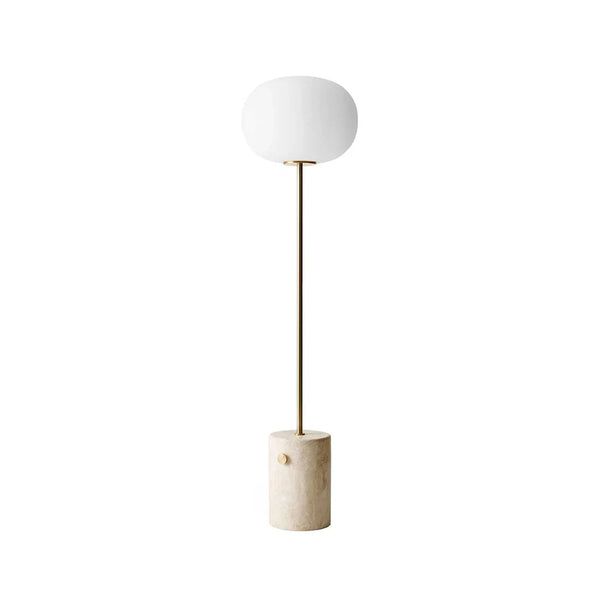 Glass Jwda Marble Floor Lamp