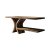 Lunara Flowform Solid Wood Freestanding Bathroom Vanity with Shelves - Natural Oak / 40"W x 15"D x 30"H