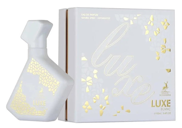 Luxe Blanc By Maison Alhambra For Men 3.4oz EDP Spray