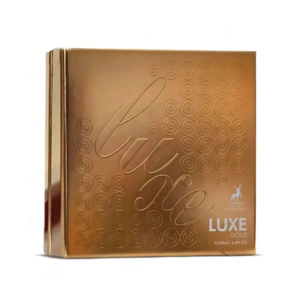 Luxe Gold By Maison Alhambra For Unisex 3.4oz EDP Spray