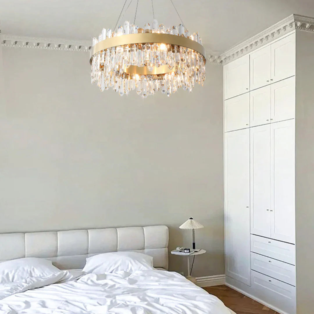Ring Crystal Luxury Modern Chandelier