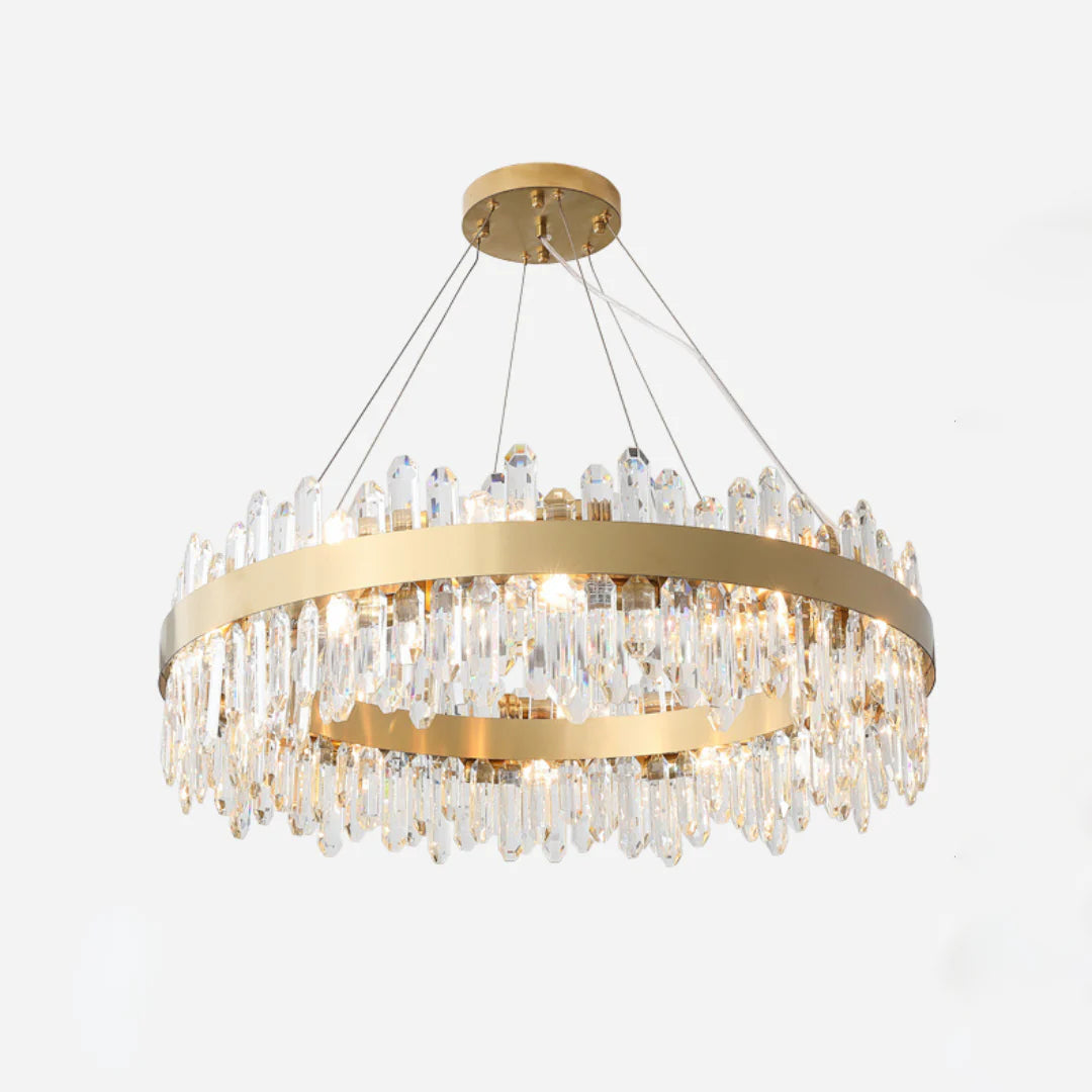 Ring Crystal Luxury Modern Chandelier
