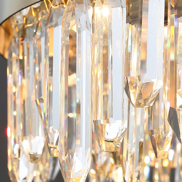 Ring Crystal Luxury Modern Chandelier