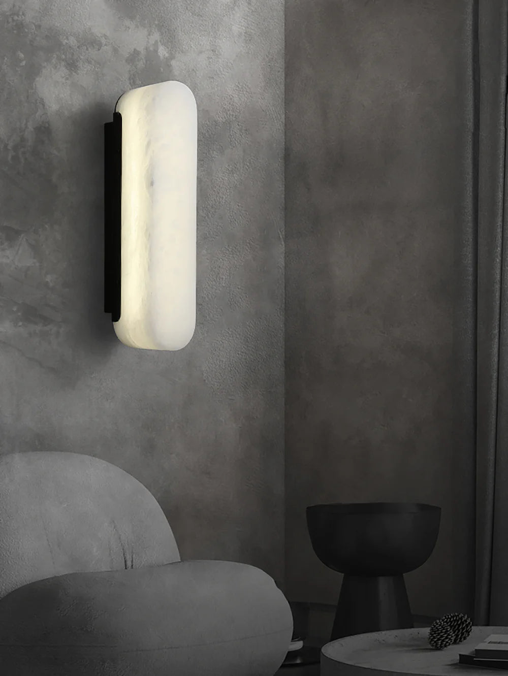 Luxury Marble Vertical Wall Lamp
