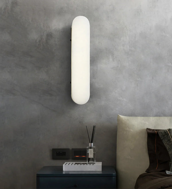 Luxury Marble Vertical Wall Lamp