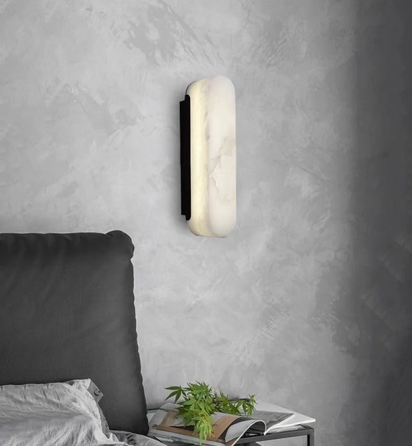 Luxury Marble Vertical Wall Lamp