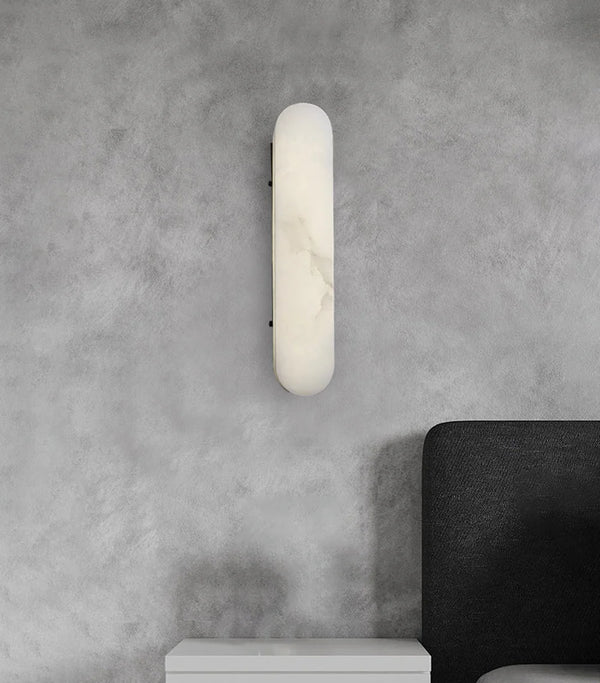 Luxury Marble Vertical Wall Lamp