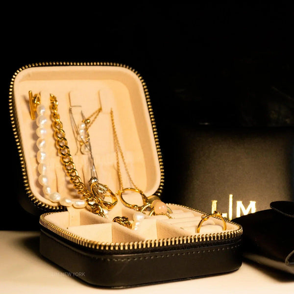 Luxury Jewelry Box - Black - Gifts for You 'n Me