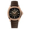 MIDO Multifort TV Big Date Brown Rubber | M049.526.37.291.00