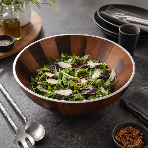 Tribeca Wood Salad Bowl