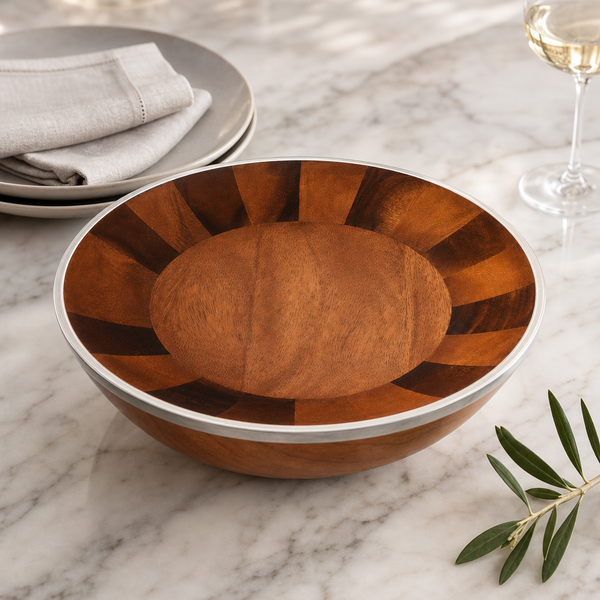 Tribeca Wood Salad Bowl