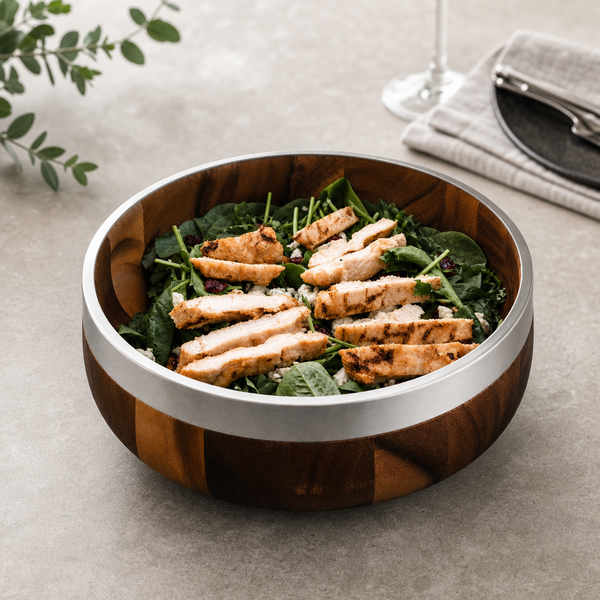 Tribeca Wood Salad Bowl