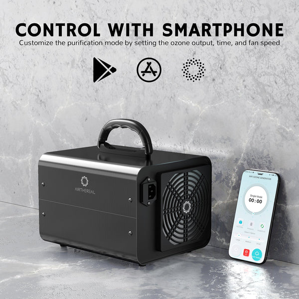 MA10K-PRO Smart WiFi Ozone Generator - European version Airthereal