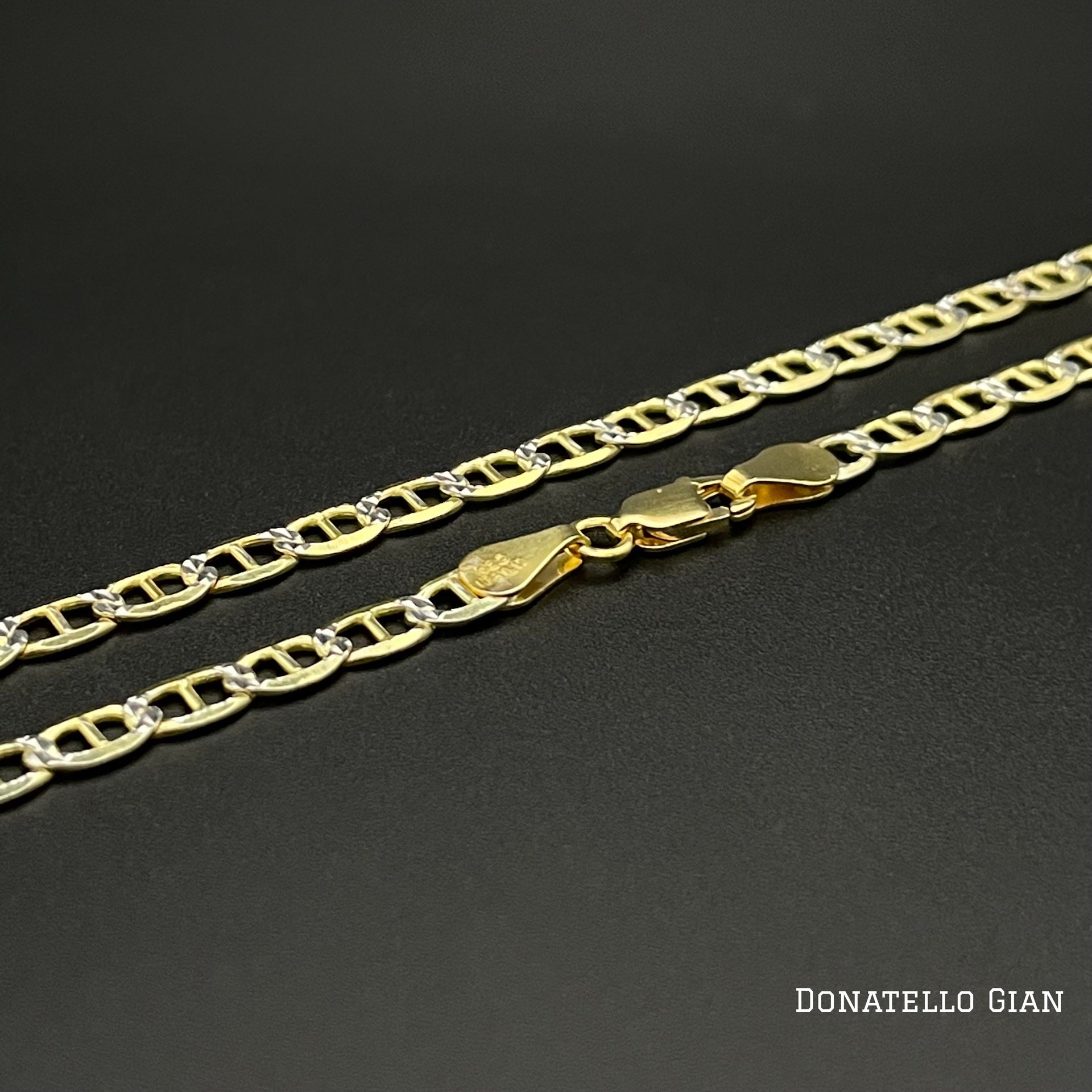 Sterling Silver 925 Mariner Link Chain 2.5MM, 16